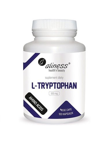 L-tryptofaan 500 mg, 100 caps.