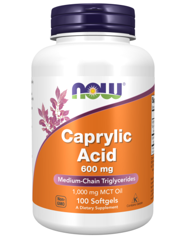 Caprylzuur 600 mg, 100 softgels