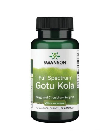 Gotu Kola Swanson - 60 capsules, 435 mg